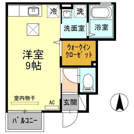 【間取り】 | フロース | 間取図