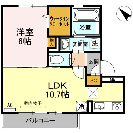 carpe lux （カルぺ ルクス）の間取り|ＡＬＳＯＫホームセキュリティ導入物件♪