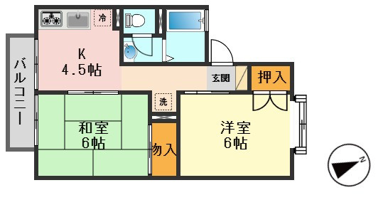 カーサカルムの間取り