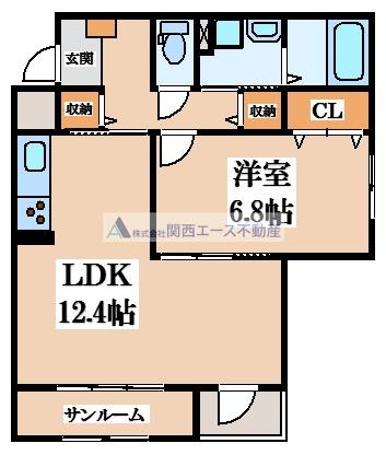 【間取り】 | パークサイド・フィオーレ