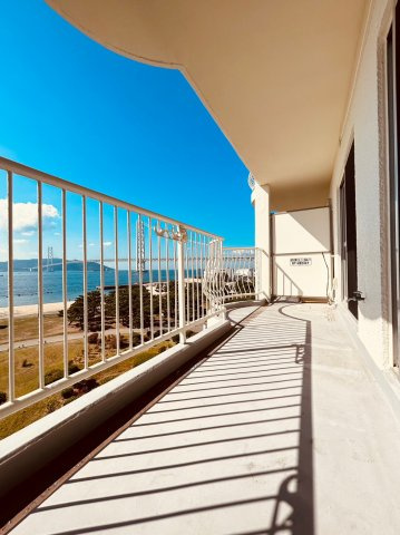 パラッシオ舞子のバルコニー