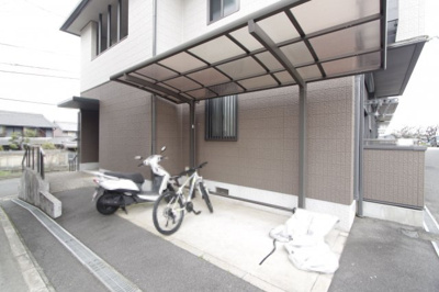 【その他共用部分】 | エヴァーグリーン西大和Ｂ | 駐輪場です