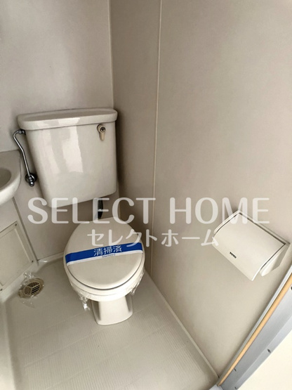 【トイレ】 | ヴィラ白鳥 | ゆったりとした空間のトイレです