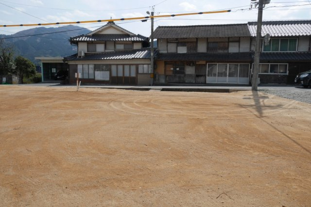 津山市加茂町塔中　売土地60坪の外観|北西角→南西方向