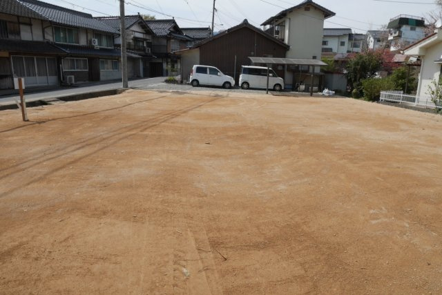 津山市加茂町塔中　売土地60坪の外観|東側→西方向