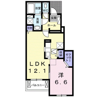 【間取り】 | ブリザ　Ⅱ