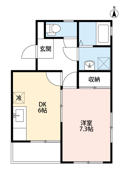 【間取り】 | マンションアサイ