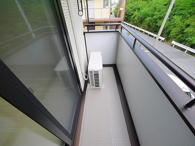 ヴァンベールコートのバルコニー