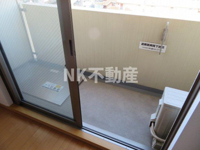 【バルコニー】 | アーク吉田駅前（吉田賃貸） | 広々としたバルコニーです