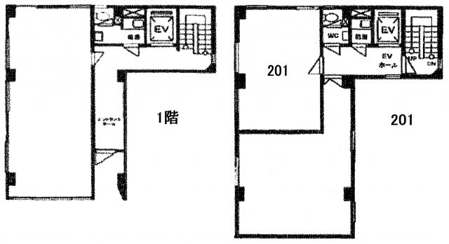 NASビルの間取り