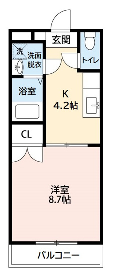 【間取り】 | シャルモン・ナポール