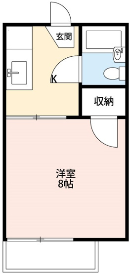 【間取り】 | ハイツ前野