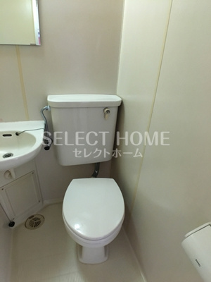 【トイレ】 | ハイツ前野 | 清潔感のあるトイレです