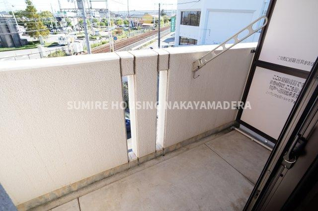 ガーデンプラザ売布のバルコニー|参考、同建物・反転間取りの号室