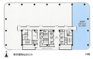 【間取り】 | 東京建物仙台ビル