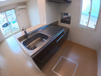 【キッチン】 | ヴェルデパティオ中央A