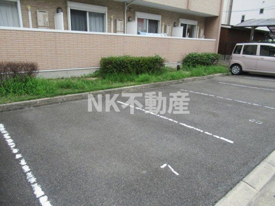 【駐車場】 | アーク島之内（吉田賃貸） | 駐車場があります