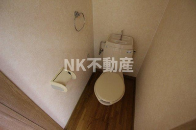 【トイレ】 | エステートピアE.V.O(エステートピアイーブイオー）（八戸ノ里賃貸） | 清潔感のあるトイレです