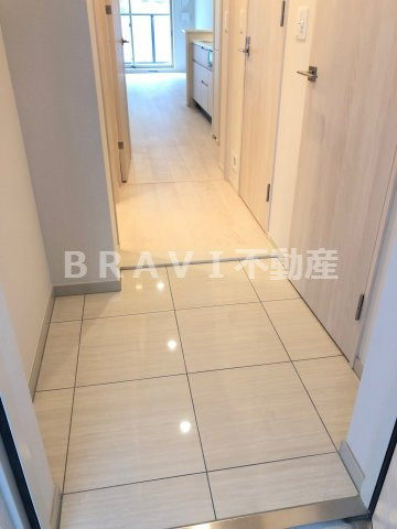 OPUS RESIDENCE SHINSAIBASHI SOUTH　BRAVI不動産の玄関|【オーパスレジデンス心斎橋サウス】シンプルで使いやすい玄関です