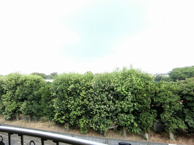 第七西砂川ハイツA棟の展望