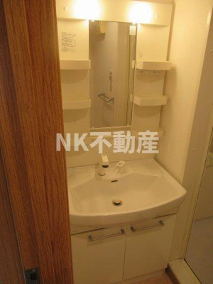 【洗面所】 | メゾンエクセル（河内花園） | 洗面所です