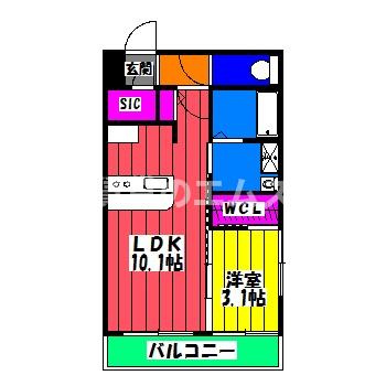 【間取り】 | ロクラス博多 | ロクラス博多の間取り