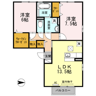 【間取り】 | シャルル　Ⅱ