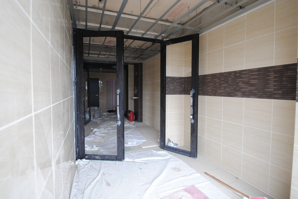 NANA THE STYLE NISHI-KOKUBUのエントランス|建築中