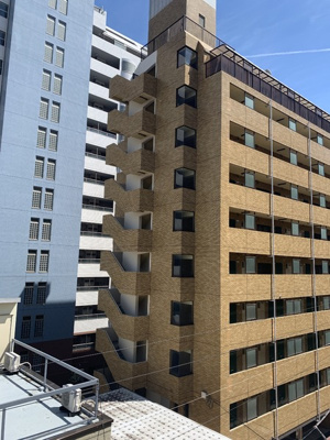 【展望】 | コゼニマンション１ | 下の階からの眺め