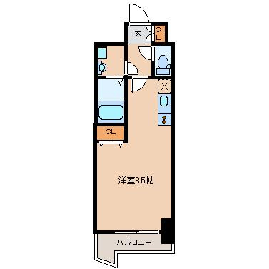 【間取り】 | エクセレント心斎橋EAST