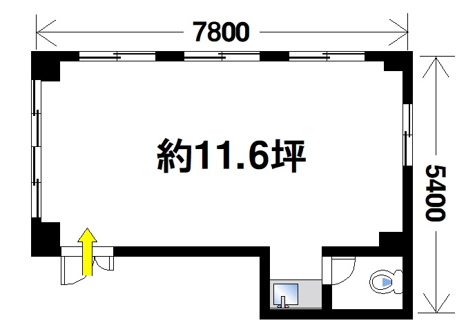 カイモト第二ビルの間取り