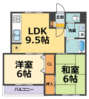 【間取り】 | 水上マンション