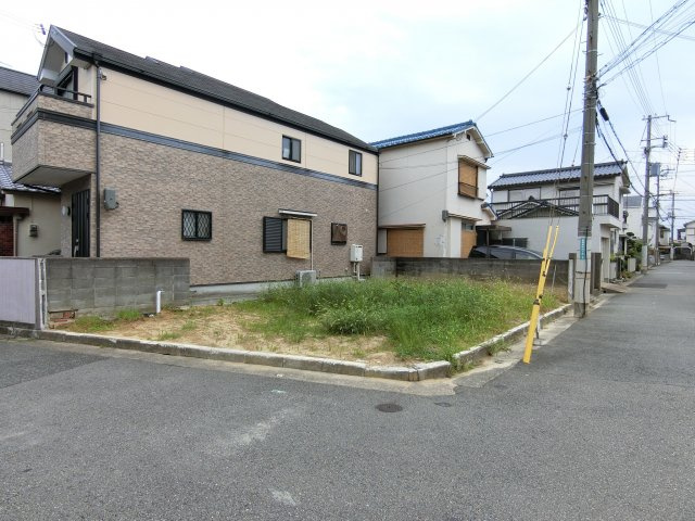 明石市朝霧南町4丁目　新築戸建の前面道路含む現地写真|これより着工となります　楽しみですね