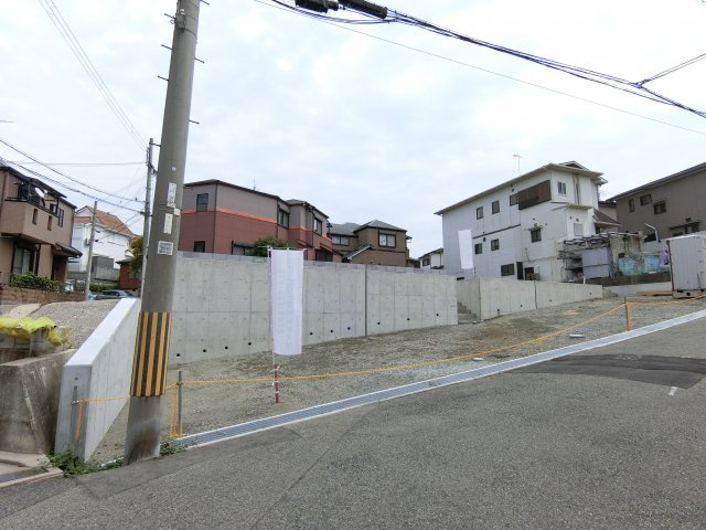明石市太寺天王町第1　1号棟　新築戸建の外観|これから建築工事です