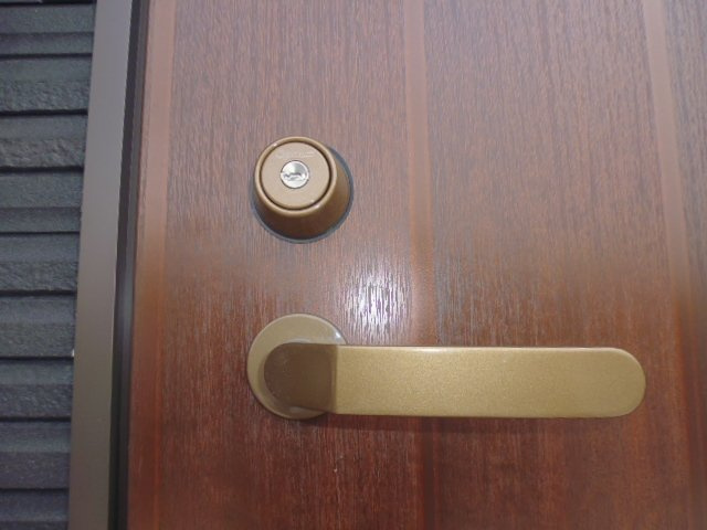 倉敷市東塚４丁目のアパートのセキュリティ