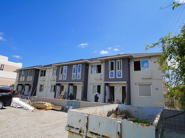 グランツコート三笠B棟の外観|外観もきれいです