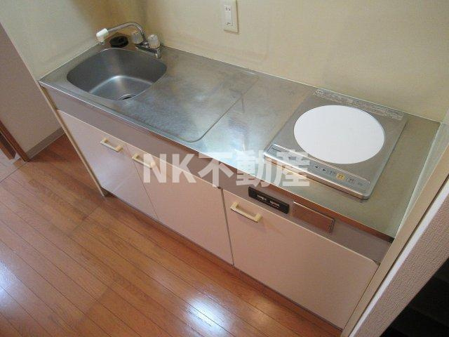 【キッチン】 | 山中ビル（河内小阪賃貸） | キッチンでお料理をお楽しみください