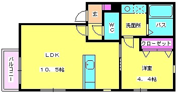 【間取り】 | アネシス博多 