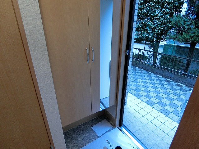 シャンティの玄関