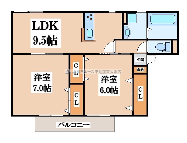 【間取り】 | カーサジュネス
