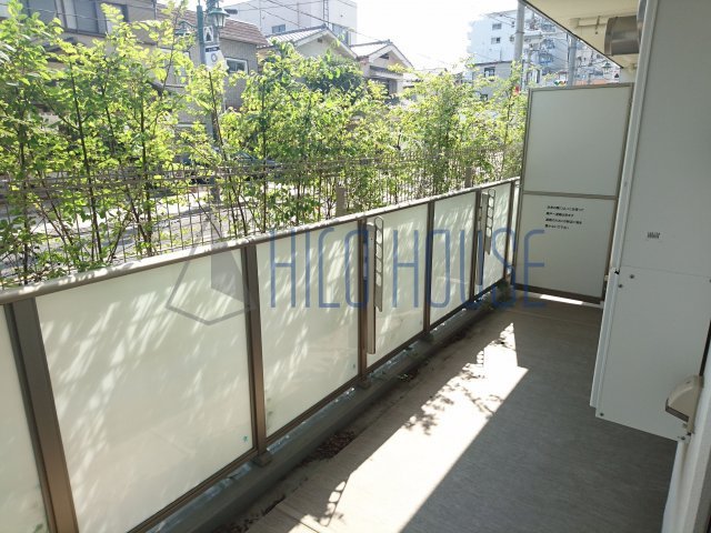 パレステージ本川越のバルコニー