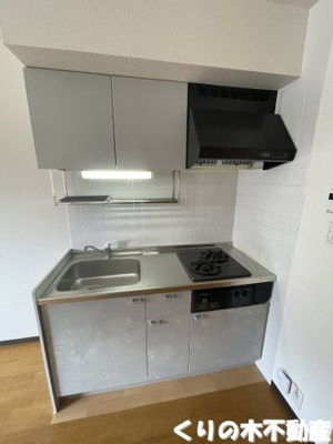 【キッチン】 | ヤサカガーデン姫坂 | コンパクトなキッチンで掃除もラクラク