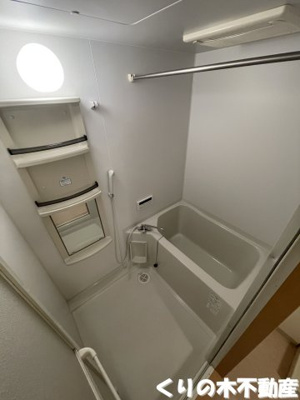 【浴室】 | ヤサカガーデン姫坂 | コンパクトで使いやすいお風呂です