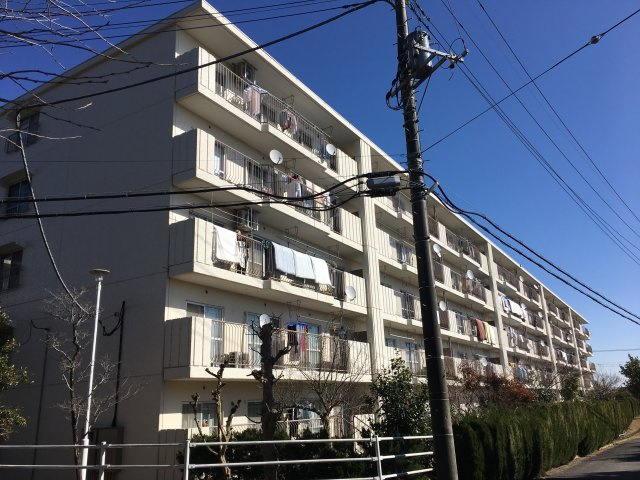 サニーパークハイツ成田　1号棟の外観|物件の外観です