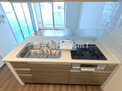 【キッチン】 | プレサンス中之島公園アティレ | お料理しやすいキッチンです