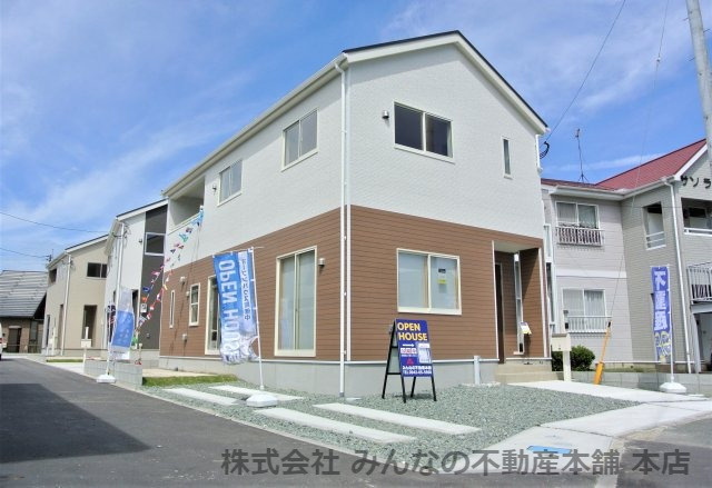 久留米市国分町（南小校区）新築建売　1号棟の外観