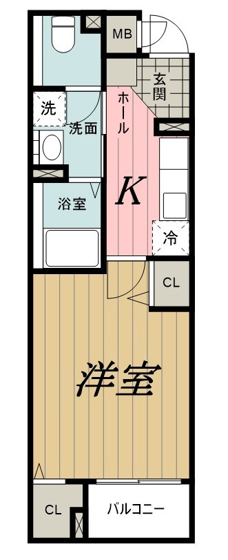 Y'S　one（ワイズワン）の間取り