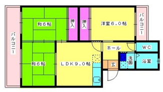 【間取り】 | 小田コーポ