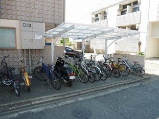 【その他共用部分】 | ウェルポート大楠の駐輪場