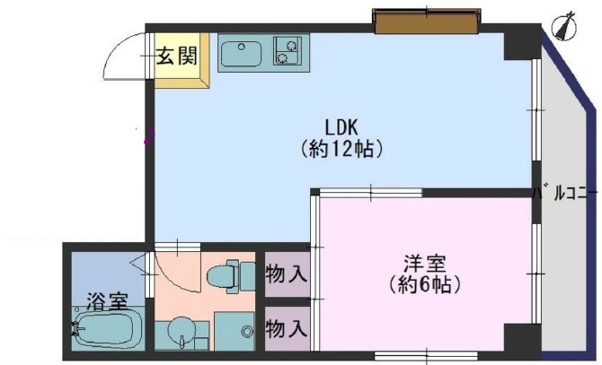 ビレッジスミダの間取り
